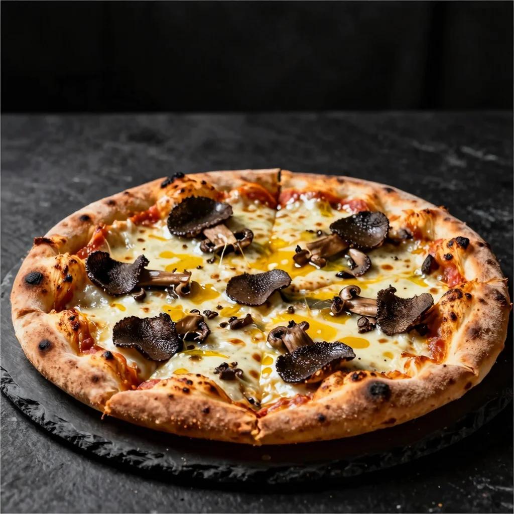 Truffle Mushroom & Beef Pizza