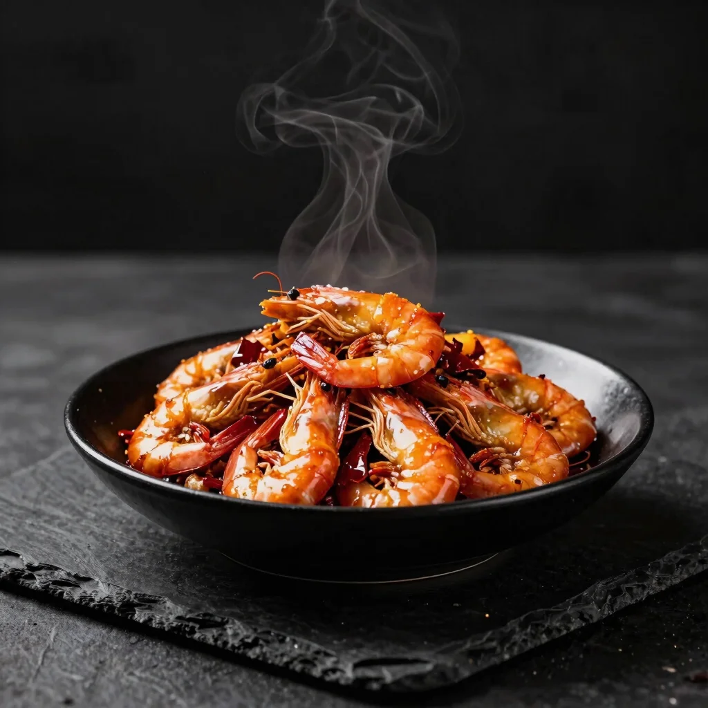 Szechuan Crispy Chili Prawns
